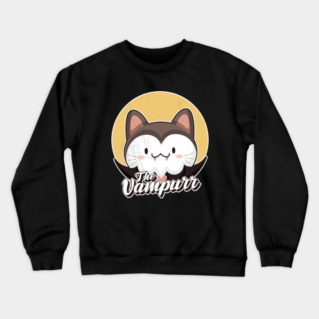 The vampurr Crewneck Sweatshirt by ArtStopCreative